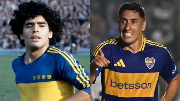El récord de Maradona en Boca que rompió Miguel Merentiel