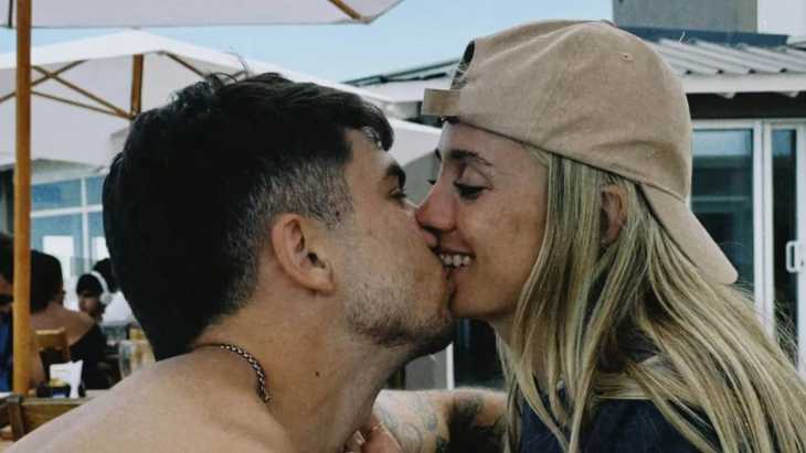 El romántico posteo compartido de Morena Beltrán y Lucas Blondel en el día de San Valentín
