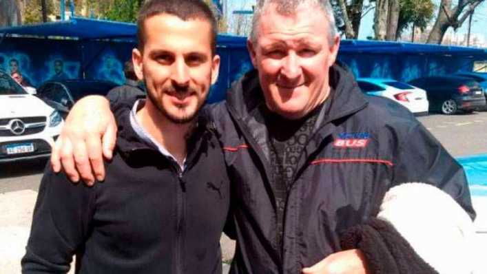 El tatuaje de Benedetto que se hizo el Gringo el chofer de Boca