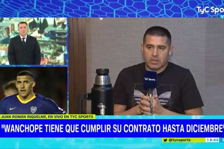 El tenso momento al aire entre Juan Román Riquelme y Gastón Recondo: A ver si entendés