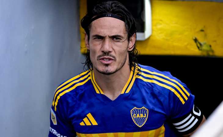 El tuit de Edinson Cavani a las 4 de la mañana que sorprendió a los hinchas de Boca