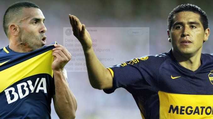 El tuit que volvió a desatar la guerra entre Tevez y Riquelme