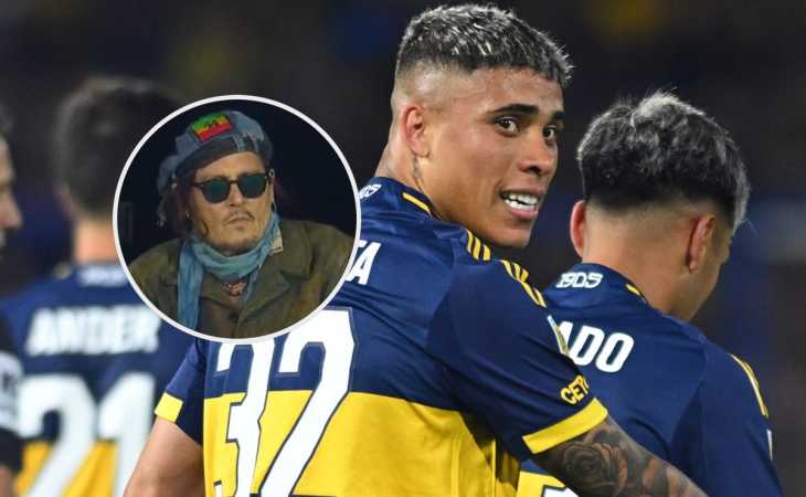 El tuit viral de Boca que mezcla a Ayrton Costa con Johnny Depp