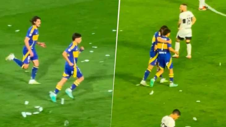 El verdadero motivo del reclamo de Edinson Cavani a Exequiel Zeballos en Boca: hay varios antecedentes