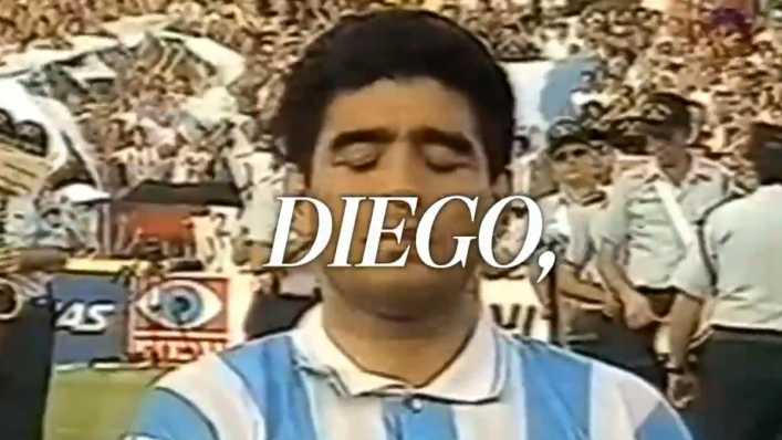El vídeo de la selección argentina a Maradona que pone la piel de gallina