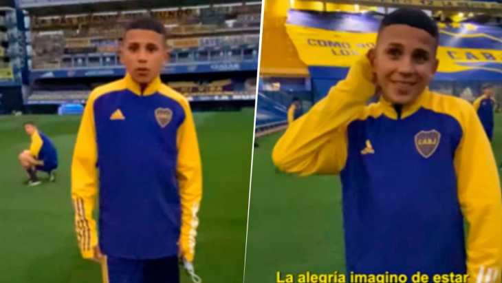El video de Leonel Flores en la Novena de Boca que anticipó su sueño