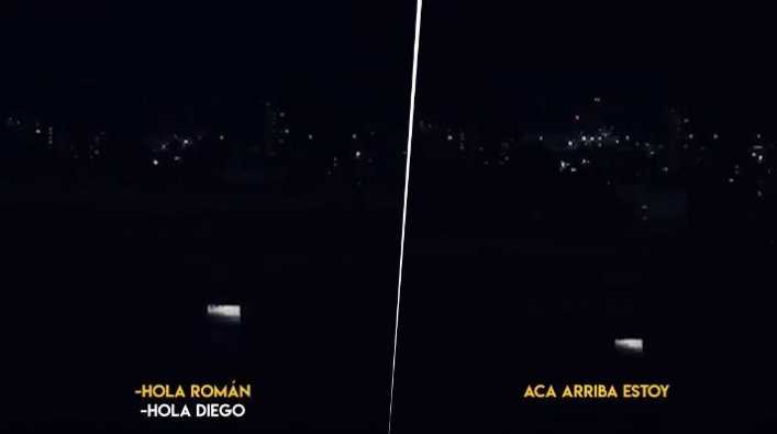 El video de Maradona que más nos hizo llorar: Acá arriba estoy, Román