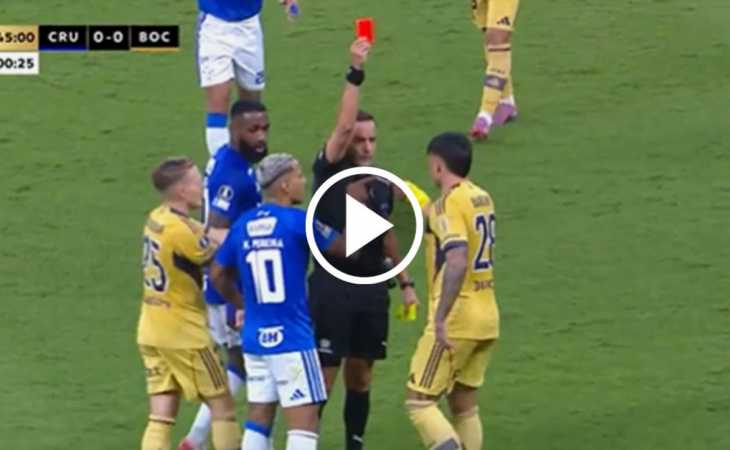 El video que muestra que la expulsión a Adam Bareiro fue exagerada