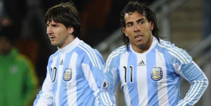 El WhatsApp de Tevez hablando con...