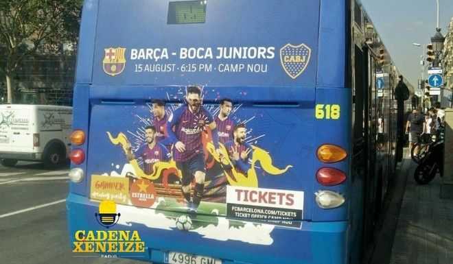 En Barcelona te esperan, Boca