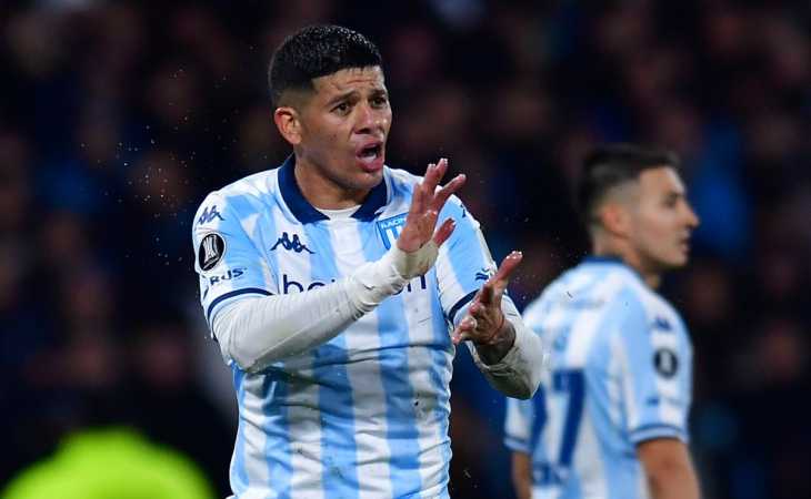 En la previa de Boca vs. Racing, Ander Herrera se juntó con Marcos Rojo