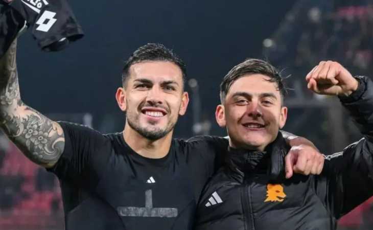 En medio de los rumores, Paredes le dedicó una historia a Dybala en Instagram