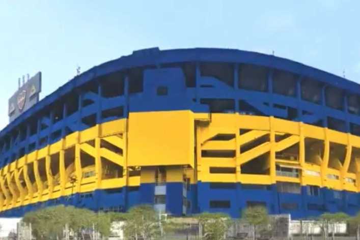 En tiempo récord, la Bombonera ya luce diferente