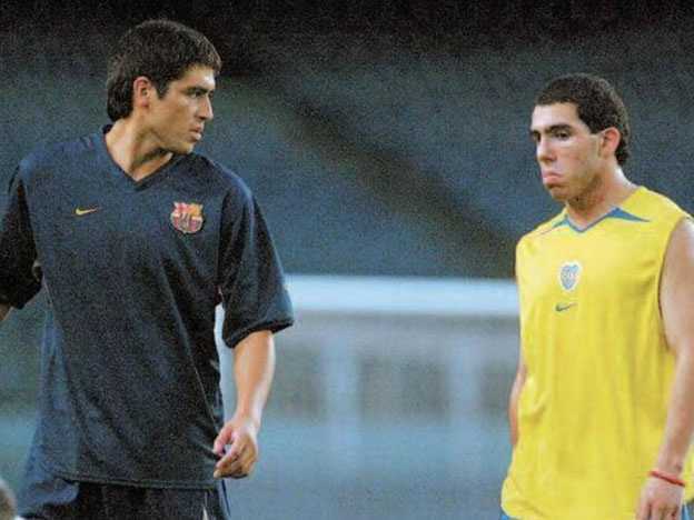 Entrevista a Riquelme en Entrevista a Riquelme en