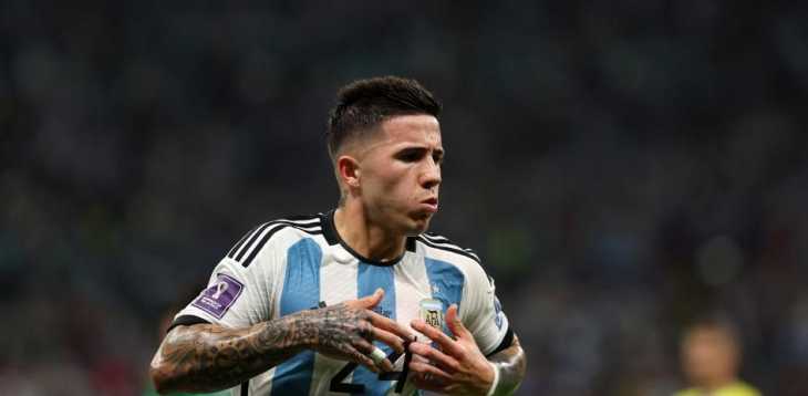 Enzo Fernández le dedica carta a Lionel Messi