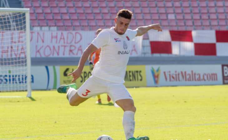 Enzo Ruiz fue campeón en Boca y ahora juega en la liga de Malta