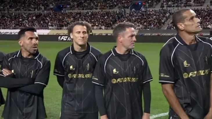 Equipo de lujo: Carlos Tevez jugó con Owen, Del Piero, Forlán y otras leyendas en Corea del Sur