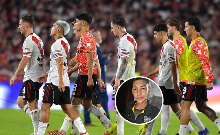 Era de Boca: las fotos del titular de River de niño que se hicieron virales tras el Superclásico