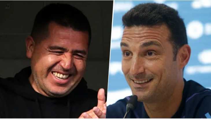 Es ahora, Román: Los hinchas de Boca, enloquecidos pidiendo a Scaloni