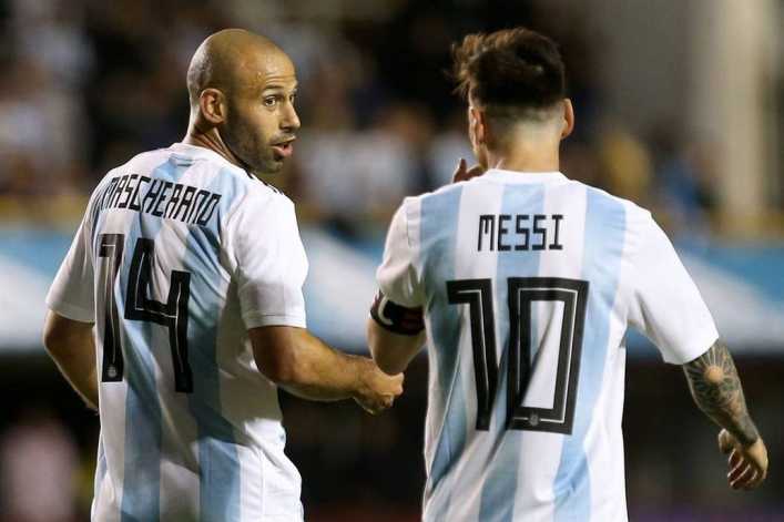 Es oficial: los números de la selección argentina en Rusia 2018