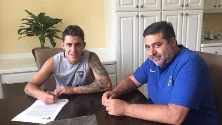 Es oficial: Pavón firmó su nuevo contrato con Boca