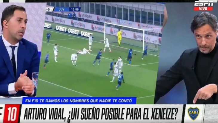Es un animal: La reacción de los periodistas argentinos tras el rumor de Arturo Vidal