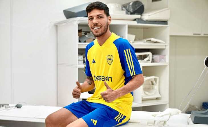 Es un sueño estar acá: Agustín Martegani en su presentación como nuevo jugador de Boca