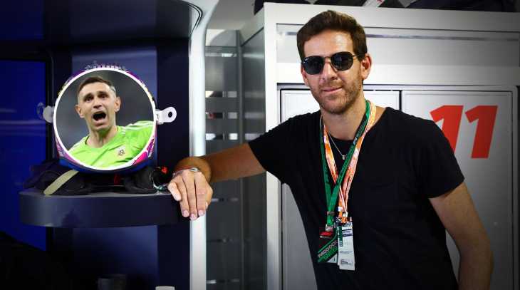 Estallaron las redes: el comentario de Del Potro al Dibu Martínez que se hizo viral