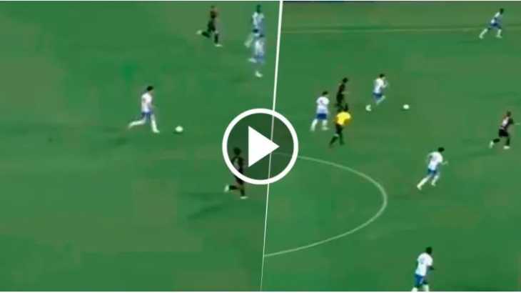 Ex Boca: Valentín Barco la rompió en un amistoso con el Brighton en Japón