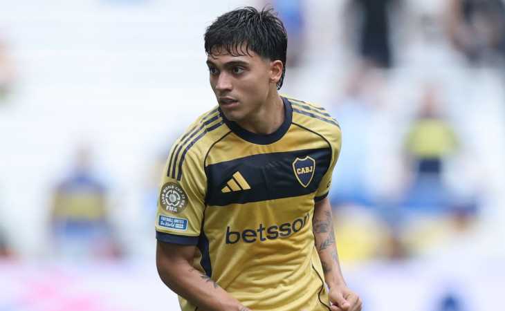 Exequiel Zeballos se destacó en la práctica de Boca y también pelea un lugar en el equipo