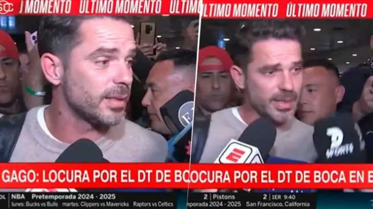 Fernando Gago envió un fuerte mensaje a todo Boca tras llegar a Argentina