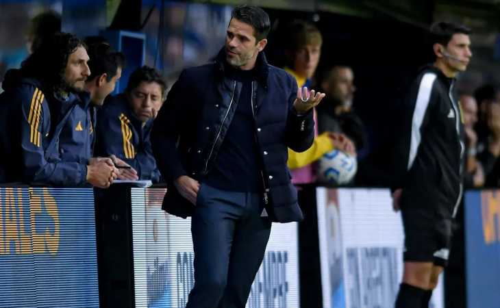 Fernando Gago explicó por qué puso a Exequiel Zeballos como titular