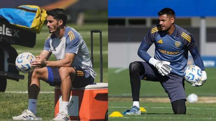 Figal y Chiquito Romero preparan su vuelta en Boca