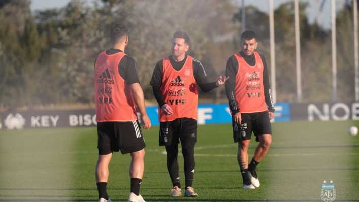 Formación posible de Argentina ante Chile en Copa América