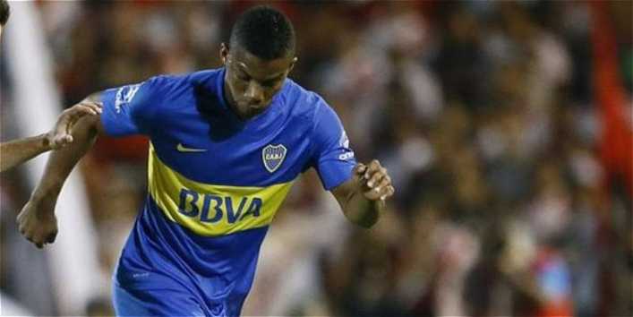 Frank Fabra se lesionó en su estreno liguero con Boca Juniors