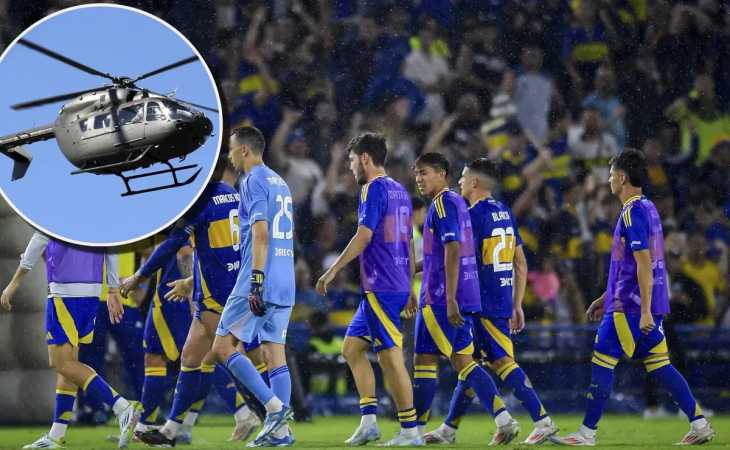 Frank Fabra subió una foto en helicóptero y reavivó el debate sobre su futuro en Boca