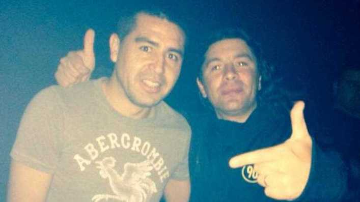 Riquelme fue a ver a Damas Gratis