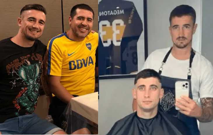 Fue campeón en Boca con Riquelme, se retiró del fútbol y ahora trabaja de peluquero