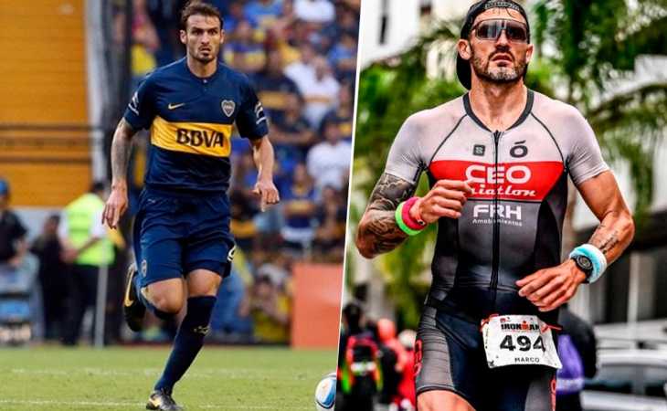 Fue campeón en Boca, se retiró en 2020 y ahora compite en triatlón
