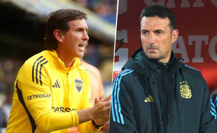 Fue DT de Boca hace poco y comparó a Claudio Úbeda con Lionel Scaloni: “Nadie confiaba”