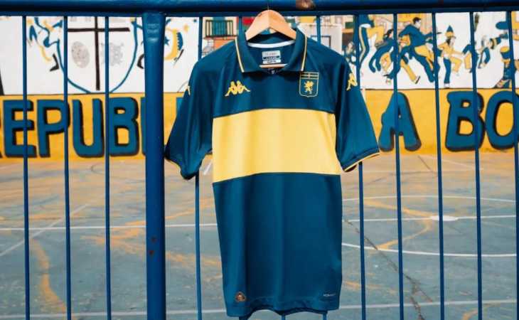 Furor por la camiseta de Genoa en homenaje a Boca: Cuánto sale y cómo comprarla