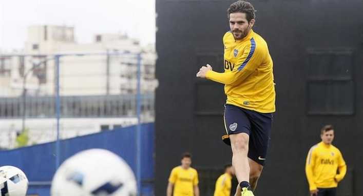 Gago empieza a preparar su vuelta luego de su grave lesión