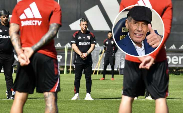 Gallardo y el plantel de River tuvieron un caballeroso gesto por el fallecimiento de Miguel Ángel Russo