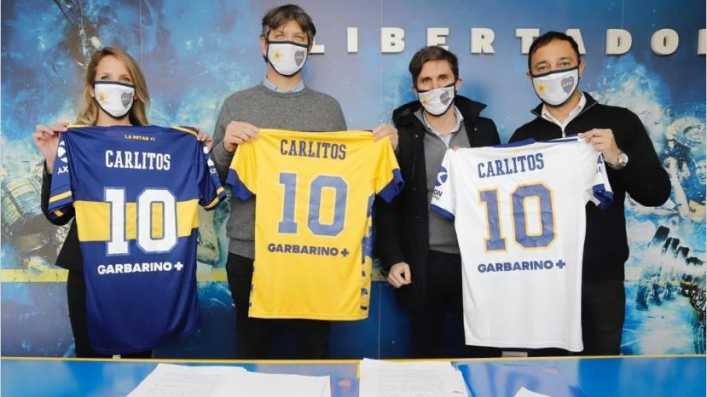 Garbarino es el nuevo patrocinador principal de Boca Juniors
