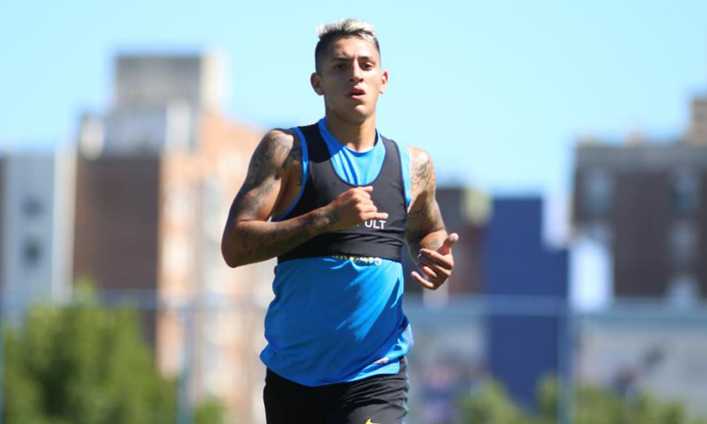 Gastón Ávila ya se entrena en Boca