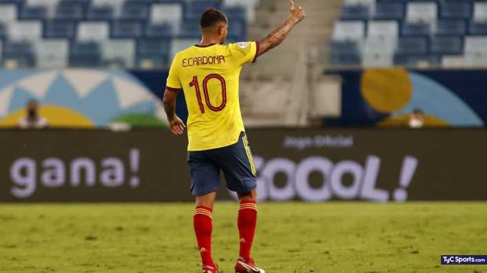 Golazo de Edwin Cardona contra Ecuador en el triunfo de Colombia