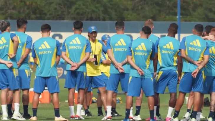 Gracias Dios: La medida de Diego Martínez en el entrenamiento que festejan los hinchas de Boca