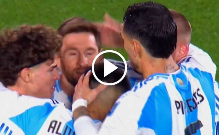 Gran pase de Paredes: el golazo de Messi para Argentina ante Venezuela