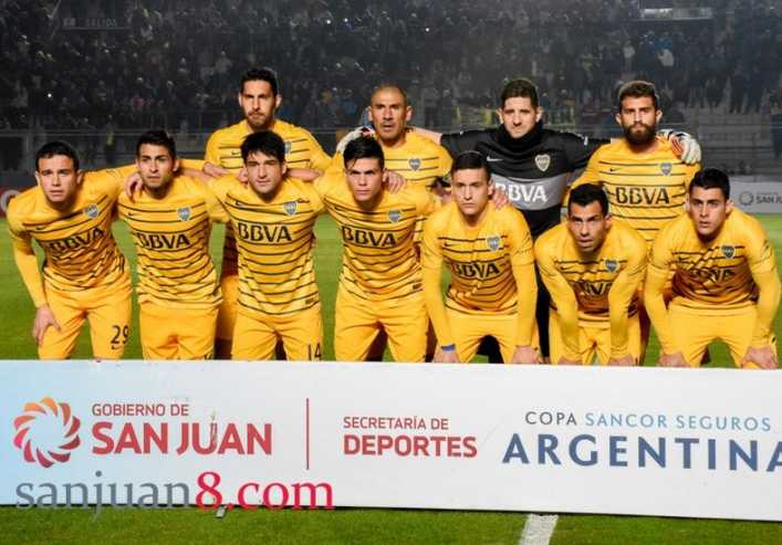 Guillermo probó un equipo con Benedetto, Tevez y Lodeiro en el ataque