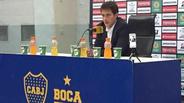 Guillermo tomó la palabra luego de su debut como DT de Boca